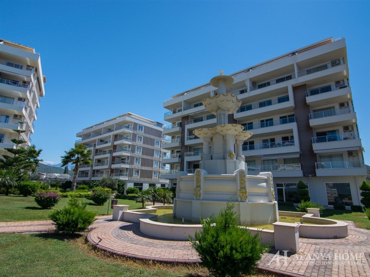Fortuna Resort Demirtaş Alanya Antalya Turkey purchase sale property of a furnished one-bedroom apar